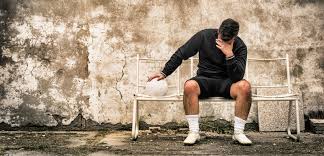 Photo d'une personne étant déçu par son sport