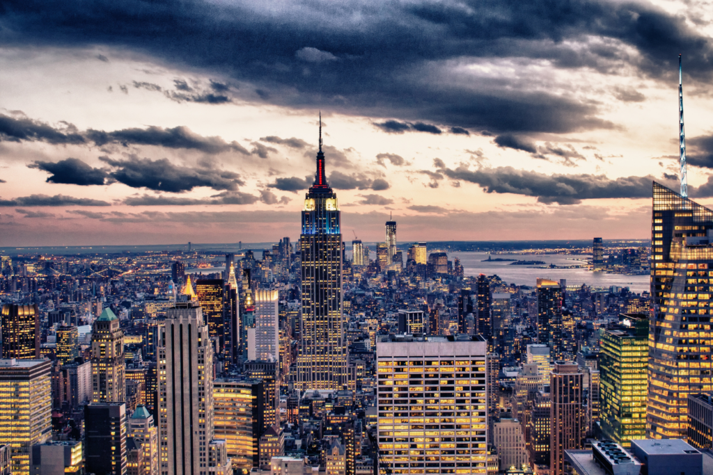 photo vu panoramique sur new york